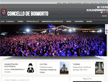 Tablet Screenshot of concellodeboimorto.es